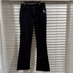 Kut from the Kloth Women's Black Flare Pants  - Stretch Denim